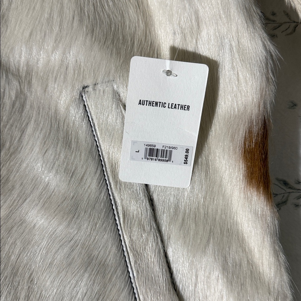 Cowhide Patterned Jacket NWT - image 7